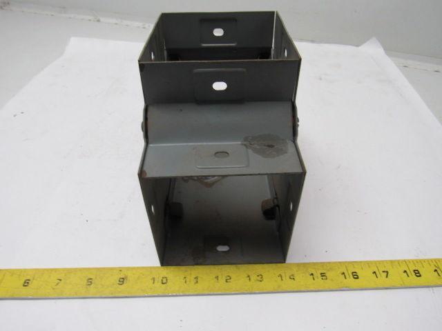 Square D LD 4T 4" X 4" Lay In Wire Way Auxiliary Gutter Tee W/Screw On Cover