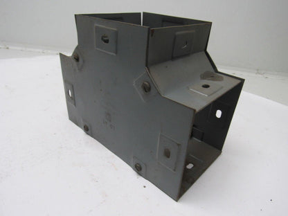 Square D LD 4T 4" X 4" Lay In Wire Way Auxiliary Gutter Tee W/Screw On Cover