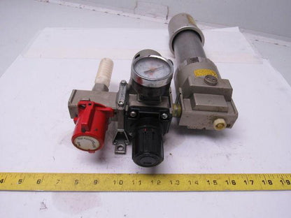 SMC IDG100-N04-P Membrane Air Dryer W/Regulator & Lock Out 1/2" NPT