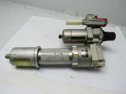 SMC IDG100-N04-P Membrane Air Dryer W/Regulator & Lock Out 1/2" NPT
