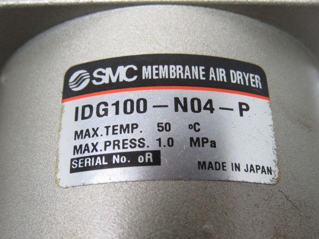 SMC IDG100-N04-P Membrane Air Dryer W/Regulator & Lock Out 1/2" NPT
