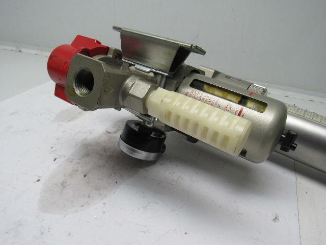 SMC IDG100-N04-P Membrane Air Dryer W/Regulator & Lock Out 1/2" NPT