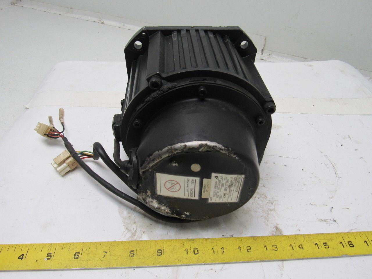 Yaskawa SGMDH-12A2A-YR12 Servo Motor 1150W 7.3A 2000 RPM W/UTSAH-B17BA Encoder