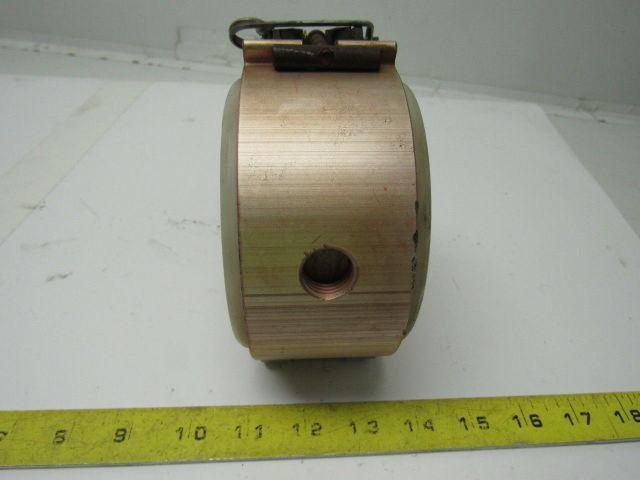 Robo-com 6513 Aluminum Hinged 3.5" Dia. Pipe Clamp W/Base