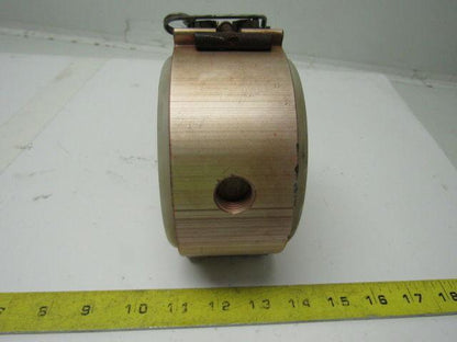 Robo-com 6513 Aluminum Hinged 3.5" Dia. Pipe Clamp W/Base