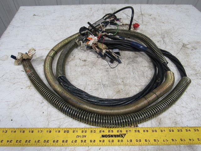 Yaskawa Motoman YR-SK16-J00 Wiring Harness Cables W/Plugs Approx. 10'