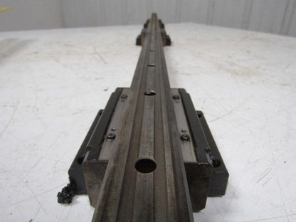 THK SABRE 1000CNC HSR35 Linear Slide, 1 Rail & 3 Blocks 83-3/8" O.A.