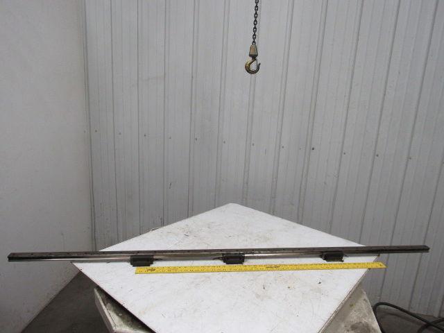 THK SABRE 1000CNC HSR35 Linear Slide, 1 Rail & 3 Blocks 83-3/8" O.A.