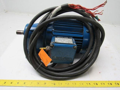 Eberhard Bauer G072-10/DPK884-200-W Electric Gear Motor 460V 0.43/0.48A