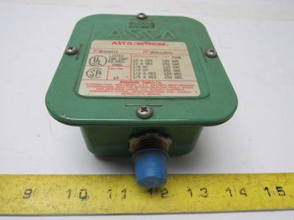 Asco HC21A215 Miniature Watertight Pressure Switch 40-120 PSIG 1/8" NPT