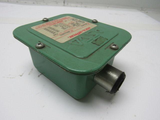 Asco HC21A215 Miniature Watertight Pressure Switch 40-120 PSIG 1/8" NPT