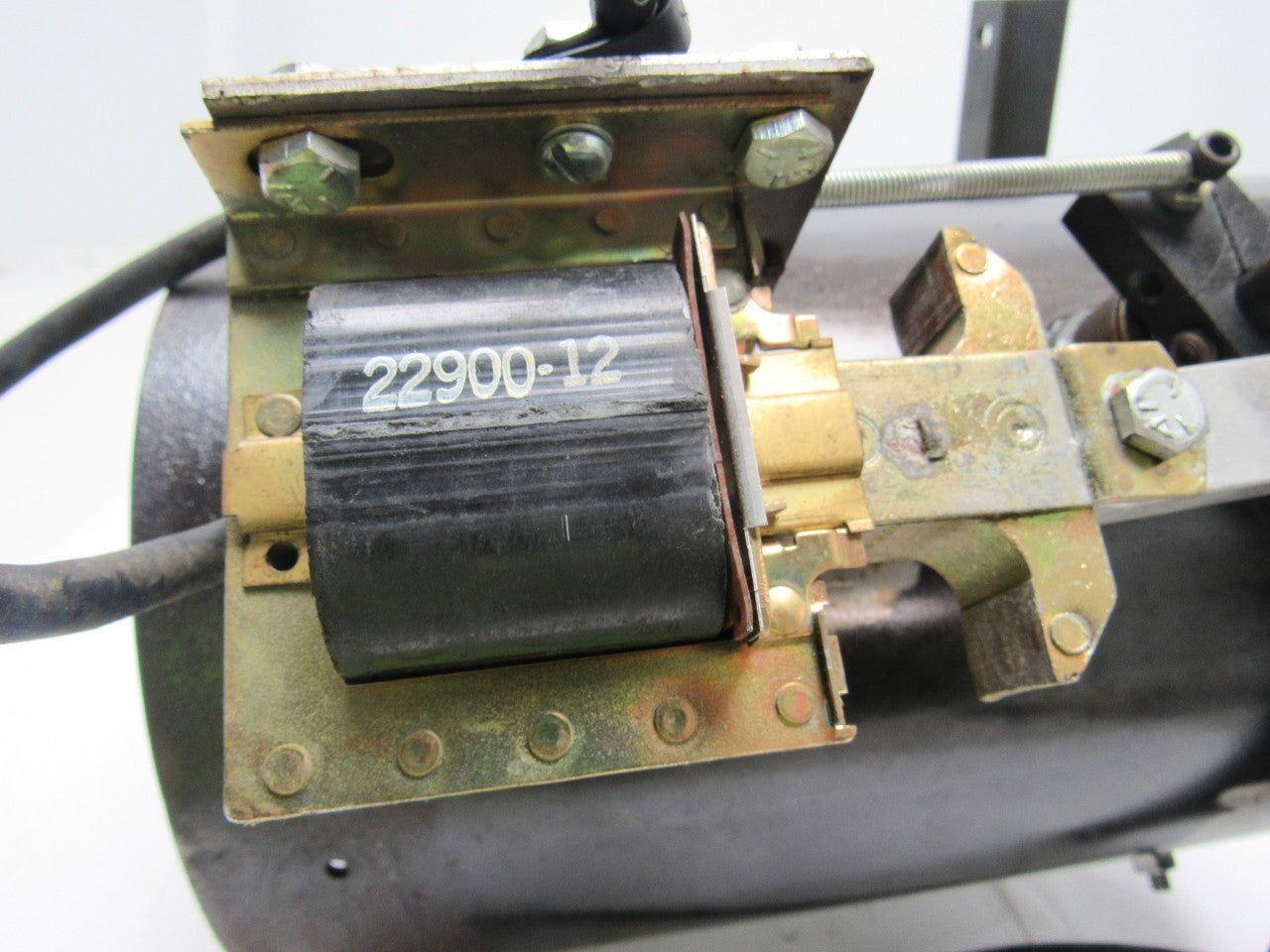 8" Dia. Power Damper 230V Actuator 12" Length W/Mounting Brackets