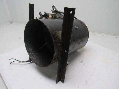 8" Dia. Power Damper 230V Actuator 12" Length W/Mounting Brackets