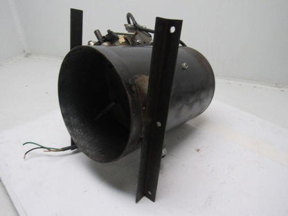 8" Dia. Power Damper 230V Actuator 12" Length W/Mounting Brackets