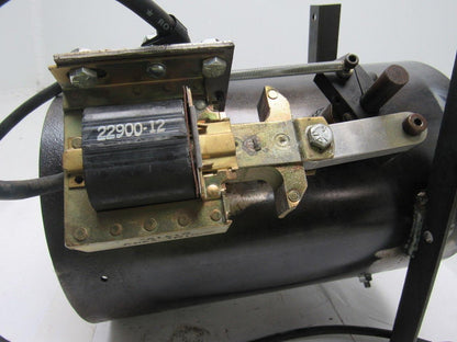 8" Dia. Power Damper 230V Actuator 12" Length W/Mounting Brackets
