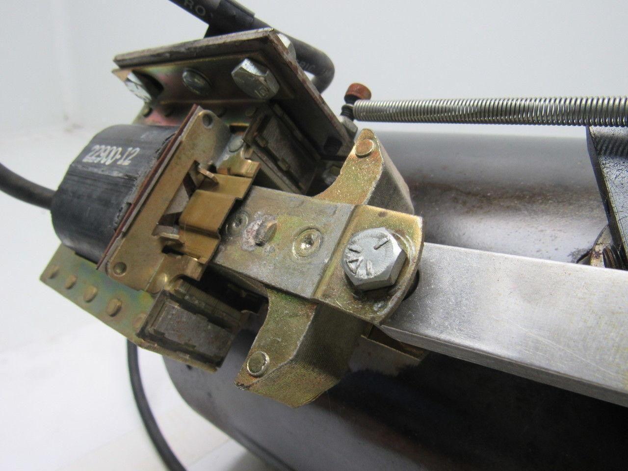 8" Dia. Power Damper 230V Actuator 12" Length W/Mounting Brackets