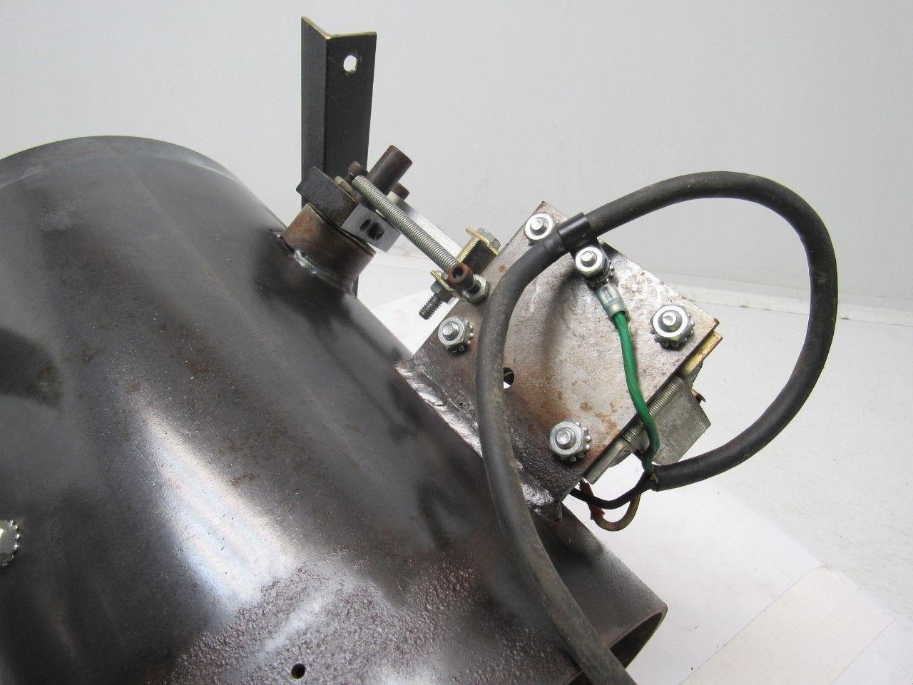 8" Dia. Power Damper 230V Actuator 12" Length W/Mounting Brackets