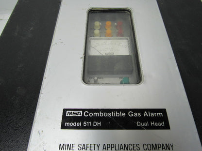 MSA 511-DH Dual Head Combustible Gas Alarm Detector 105/115/230V 120W
