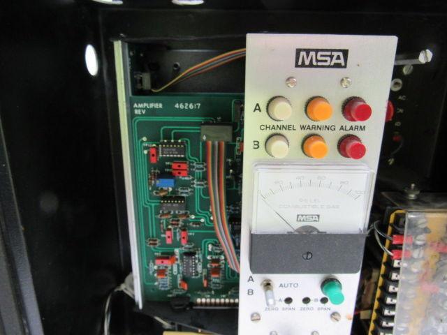 MSA 511-DH Dual Head Combustible Gas Alarm Detector 105/115/230V 120W