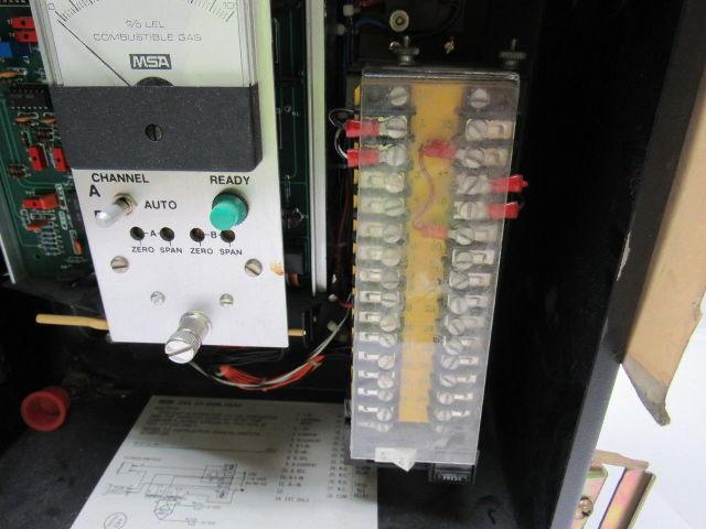 MSA 511-DH Dual Head Combustible Gas Alarm Detector 105/115/230V 120W