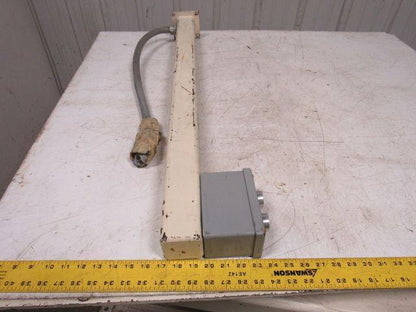 Hoffman E-2PBGX Forward Reverse Stop Momentary Push Button W/3' Steel Pedestal