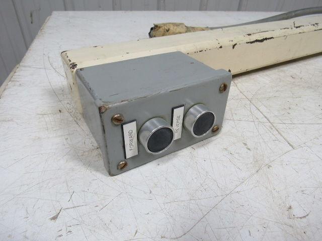 Hoffman E-2PBGX Forward Reverse Stop Momentary Push Button W/3' Steel Pedestal