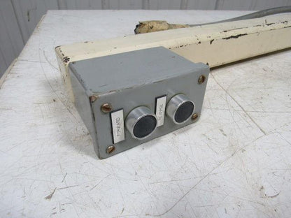 Hoffman E-2PBGX Forward Reverse Stop Momentary Push Button W/3' Steel Pedestal