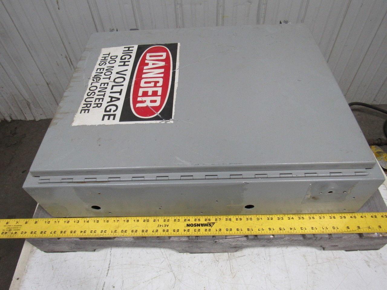 Baldor BQ7016CP 2 Soft Start Dynamic Brake Units  w/24" x 30"x 6" Enclosure