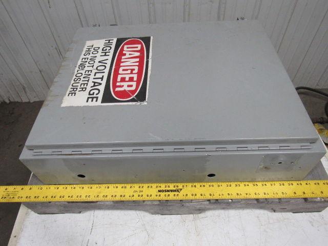 Baldor BQ7016CP 2 Soft Start Dynamic Brake Units  w/24" x 30"x 6" Enclosure