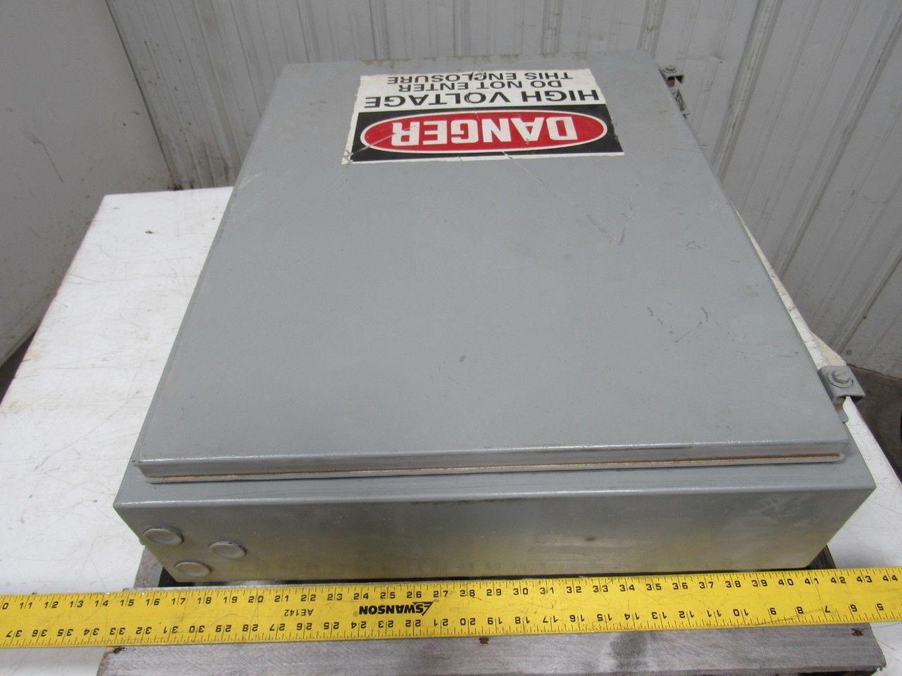 Baldor BQ7016CP 2 Soft Start Dynamic Brake Units  w/24" x 30"x 6" Enclosure