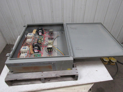 Baldor BQ7016CP 2 Soft Start Dynamic Brake Units  w/24" x 30"x 6" Enclosure
