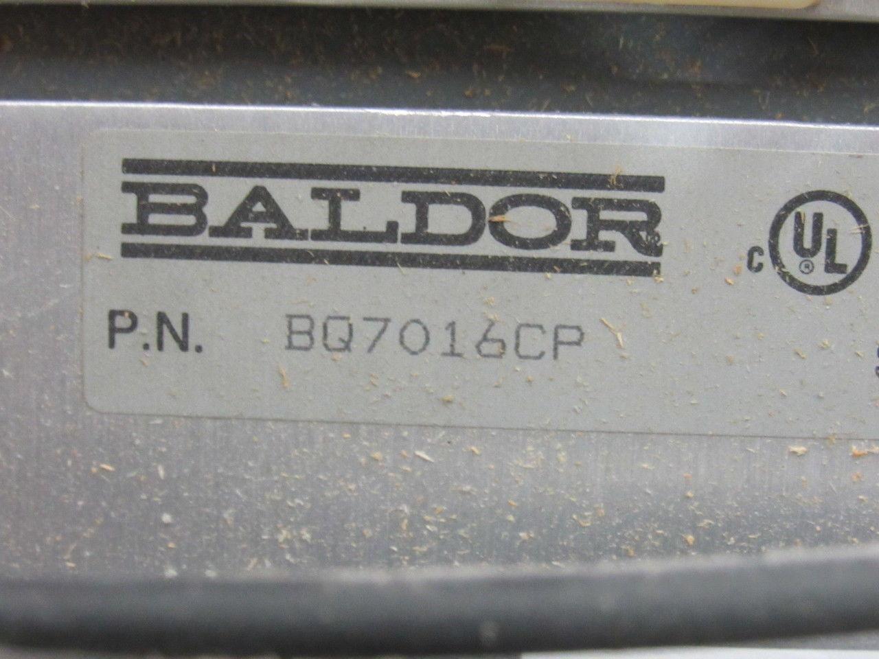 Baldor BQ7016CP 2 Soft Start Dynamic Brake Units  w/24" x 30"x 6" Enclosure