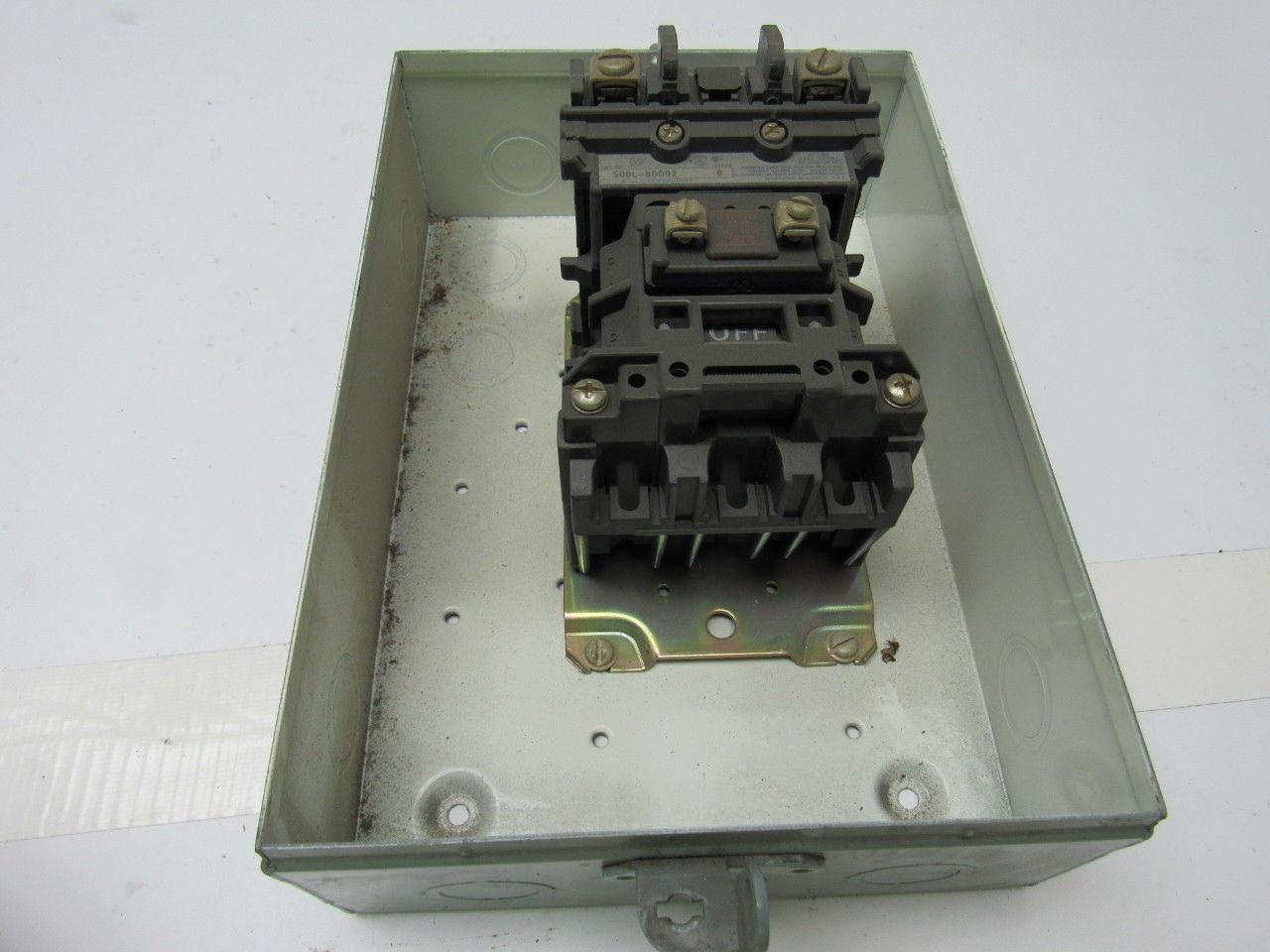 A-B Allen Bradley 500L-BAD92 Top Wiring Contactor For Non-Motor & Lighting Loads