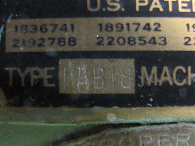 Grob Brothers FAB-18 Continuous Filing Vertical Band Machine
