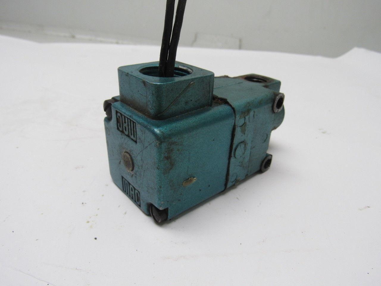 Mac 225B-1110 Pneumatic Solenoid Valve 120V 150PSI