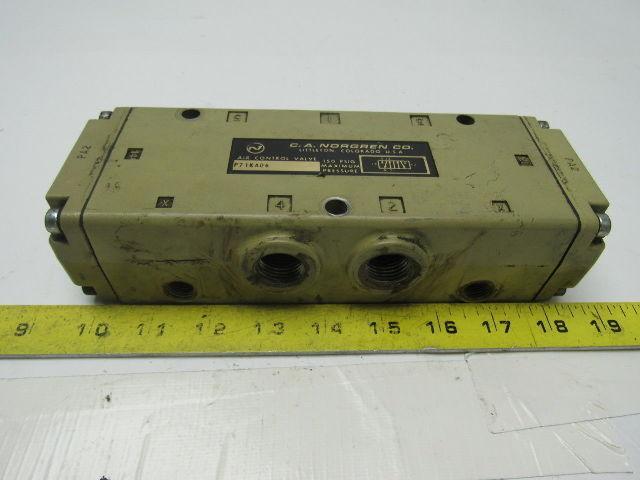 Norgren P71KA06 5-Port Air Control Valve 1/2" NPT Ports