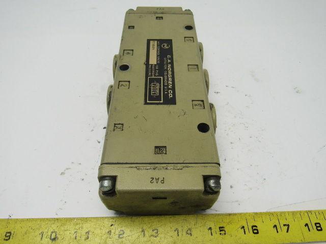 Norgren P71KA06 5-Port Air Control Valve 1/2" NPT Ports