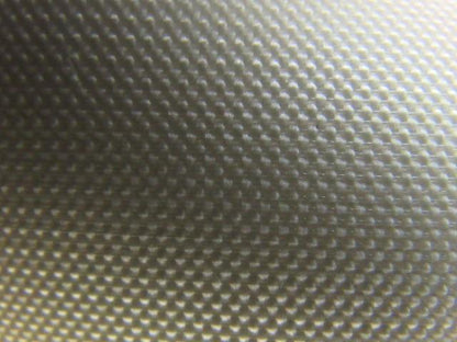 White Rubber Top Conveyor Belt Outside V-Guide 8' X 42-1/2" X 0.080"