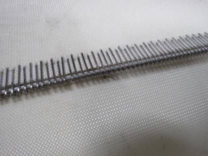 White Rubber Top Conveyor Belt Outside V-Guide 8' X 42-1/2" X 0.080"