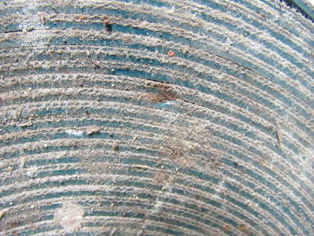 2-Ply Green Smooth Top Rubber/PVC Conveyor Belt 59' X 52" X 0.125"