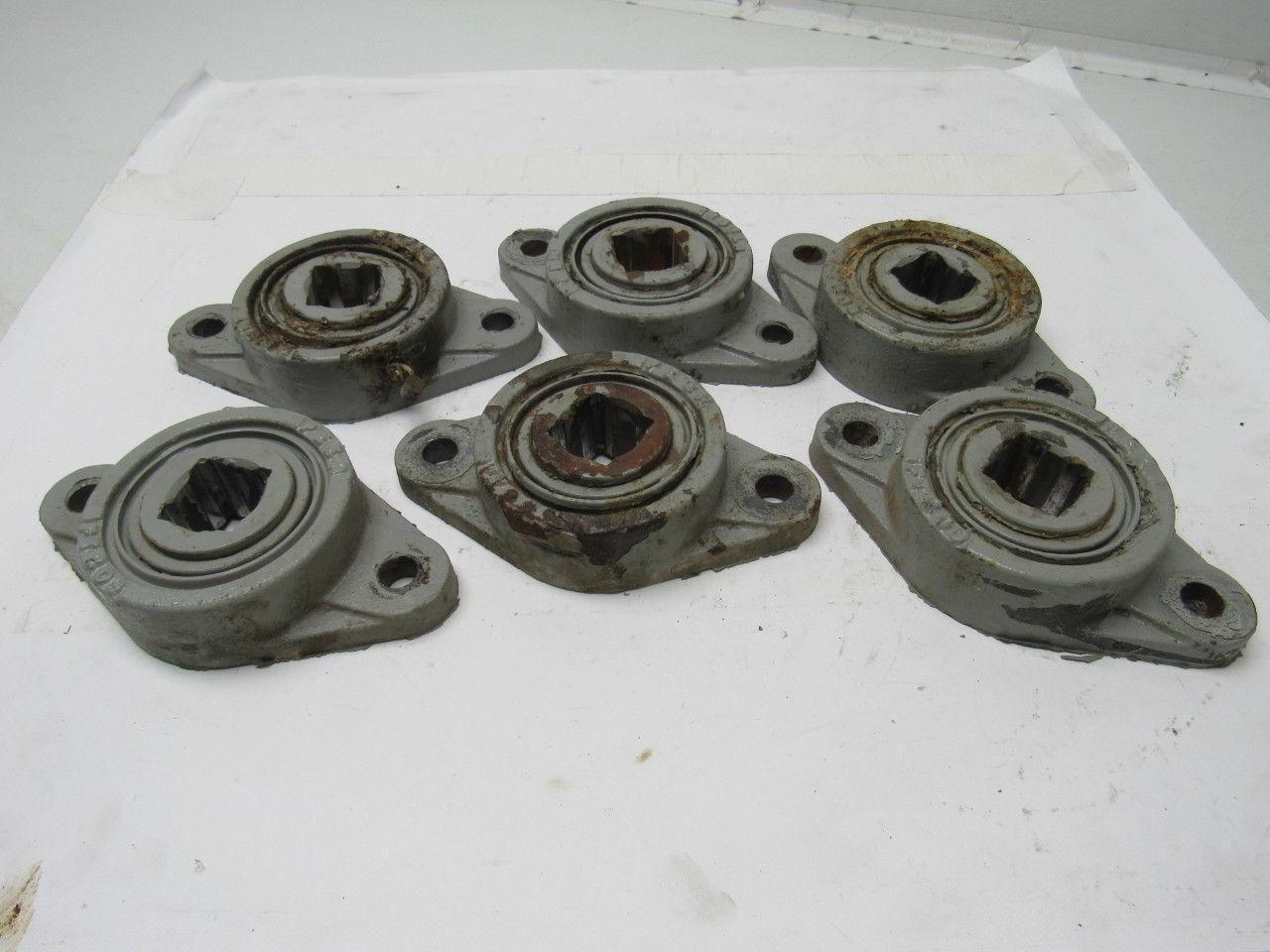 PEER FT209 Pillow Block Flange Bearing Holder Lot/6