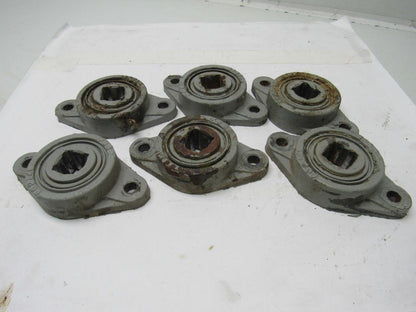 PEER FT209 Pillow Block Flange Bearing Holder Lot/6