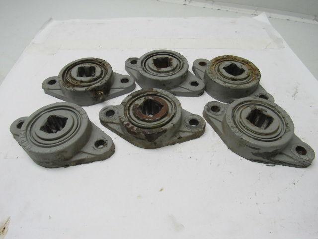 PEER FT209 Pillow Block Flange Bearing Holder Lot/6
