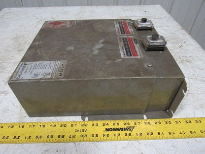 Calvault Metcap MULTICAL Capacitor Enclosure 20 Amp 480/3/60 Unused