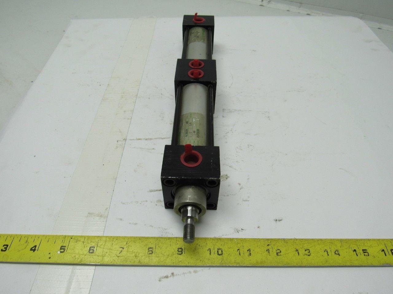 Miller Fluid Power AL50B2N Double Pneumatic Cylinder 1.5" Bore X 3" Stroke