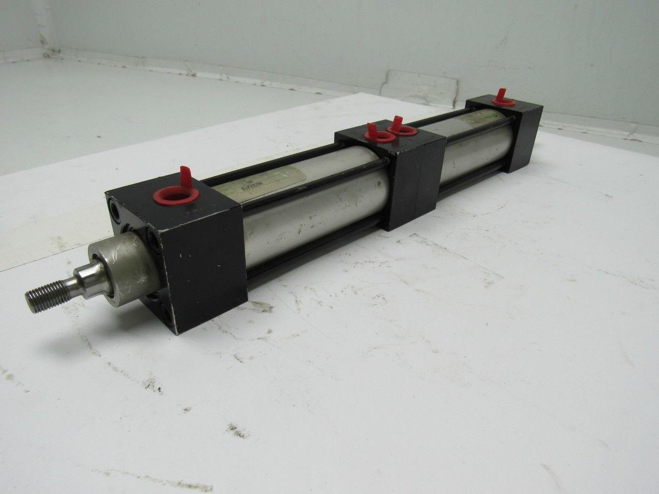 Miller Fluid Power AL50B2N Double Pneumatic Cylinder 1.5" Bore X 3" Stroke