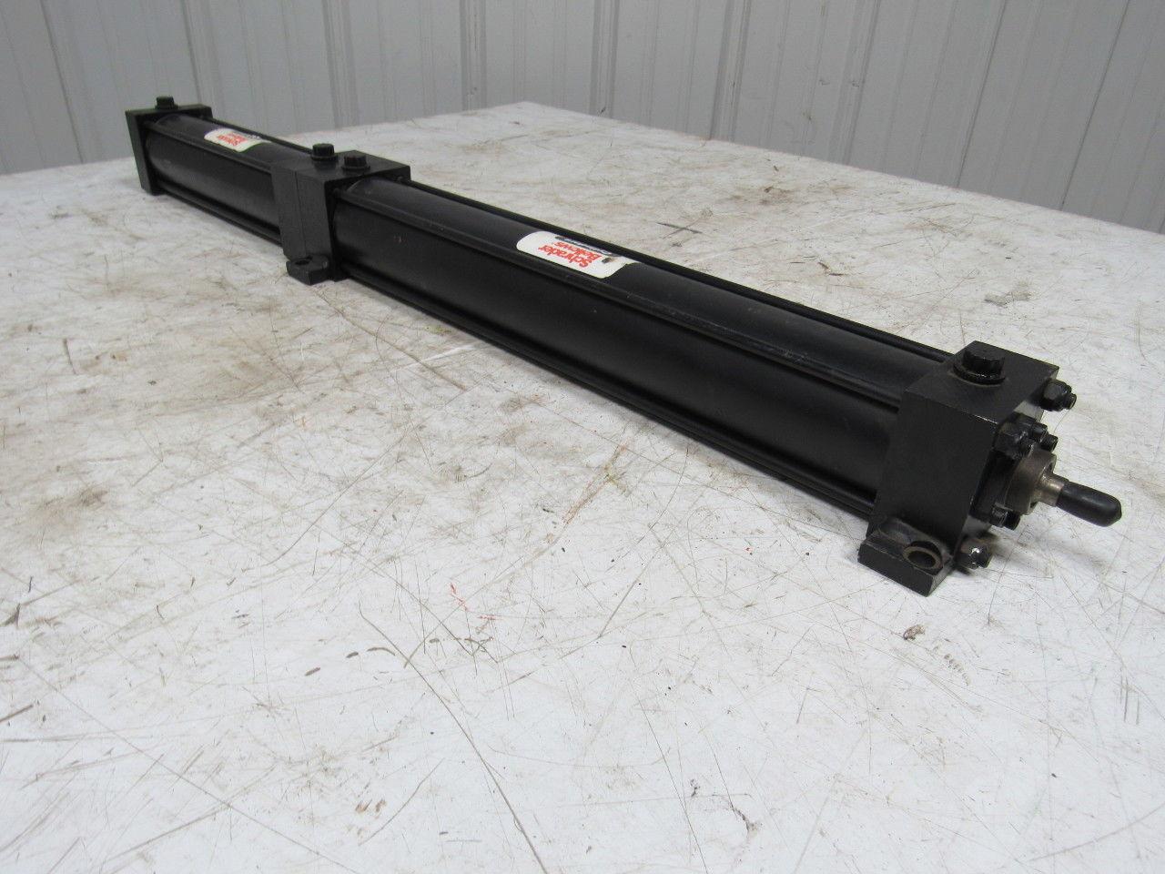 Schrader Bellows FAC109331S Double Pneumatic Cylinder 2.5" Bore x 9"+ 16" Stroke