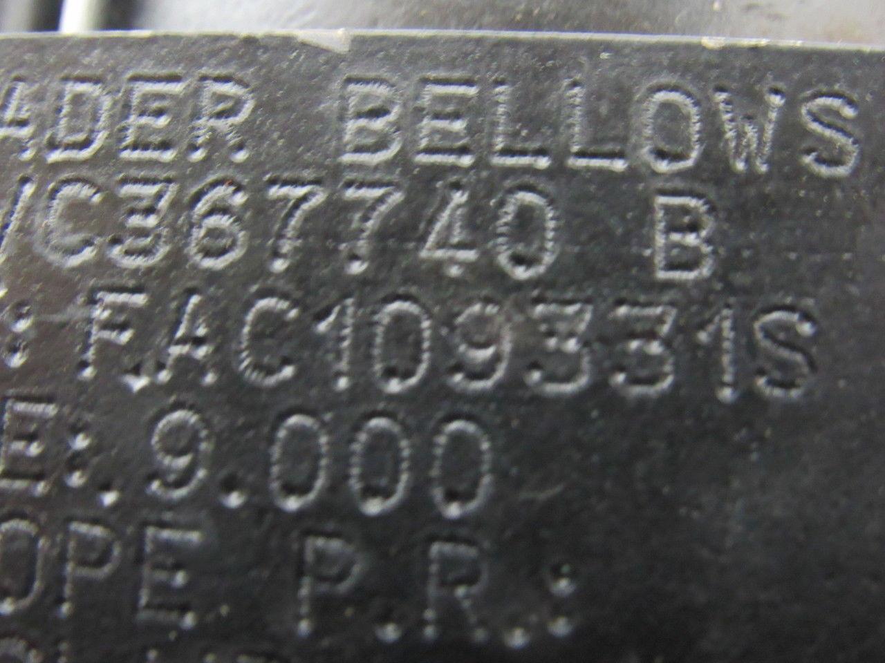 Schrader Bellows FAC109331S Double Pneumatic Cylinder 2.5" Bore x 9"+ 16" Stroke