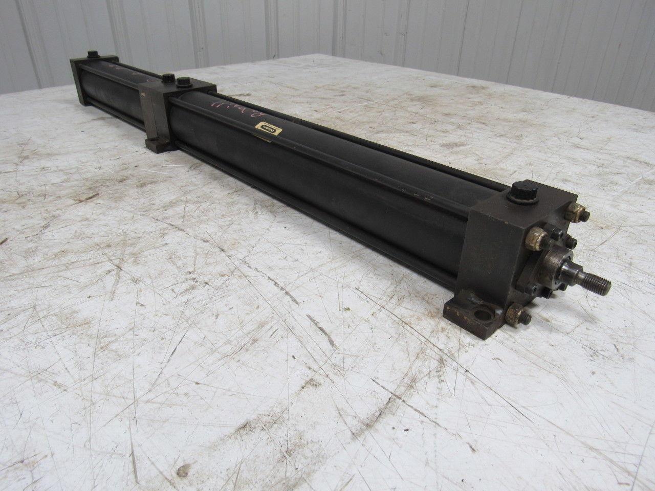 Schrader Bellows NC9-MX0-0250 Pneumatic Cylinder 2.5" Bore x 9"+ 16" Stroke
