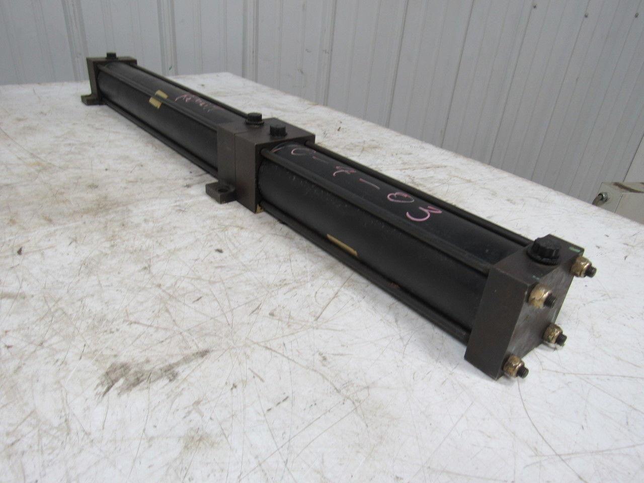 Schrader Bellows NC9-MX0-0250 Pneumatic Cylinder 2.5" Bore x 9"+ 16" Stroke